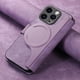 thumbnail image 2 of Funda Billetera Magnética para iPhone 15 Pro Soporte Tarjetas Desmontable Morado, 2 of 6