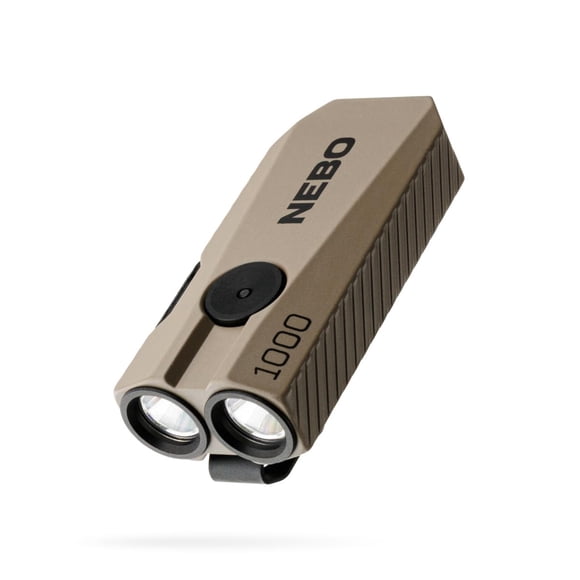 Linterna NEBO 1K EDC recargable por USB-C de 1000 lúmenes