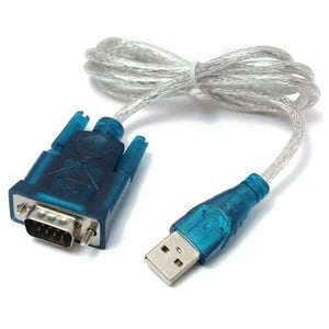 Gen - Cable Adaptador Usb A Serial Rs232 9 Pin Db9 Pc Y Notebook Azul