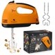 thumbnail image 1 of Batidora de mano TechnoLegend de 7 velocidades, potente, naranja, 1 of 9