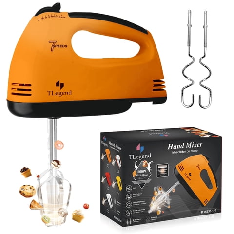 Batidora De Mano Technolegend De 7 Velocidades, Potente,