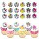 thumbnail image 1 of Adorno para pastel DecoPac Hello Kitty - Pack de 24 anillos, 1 of 8