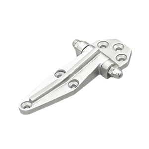 Magideal - Accesorio De Bisagra Para Puerta De Frigorífico Y Congelador, Piezas De Acero Inoxidable Para Frigorífico, Pieza De Reparación De Hardware Para Puerta Con Costilla