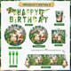 thumbnail image 2 of Artículos de fiesta EliteEase con temática de dinosaurios para cumpleaños, 24 unidades, 2 of 7