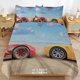 thumbnail image 4 of Cartoon Cars Lightning McQueen King Bedding Set - 3Piece Kids Bedding, 4 of 5
