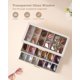 thumbnail image 4 of Organizador de gafas de sol Lolalet 18 ranuras 3 niveles Beige, 4 of 7