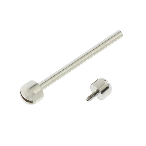 Tubo de tornillo de barra de 1 pieza para accesorios de herramientas de reparación de relojes 20 mm