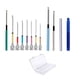 thumbnail image 4 of 12 piezas de kits de perforación de de bordado de bricolaje herramienta de artesanía de enhebradores para adultos, puntada de tapiz, principiant A, 4 of 5