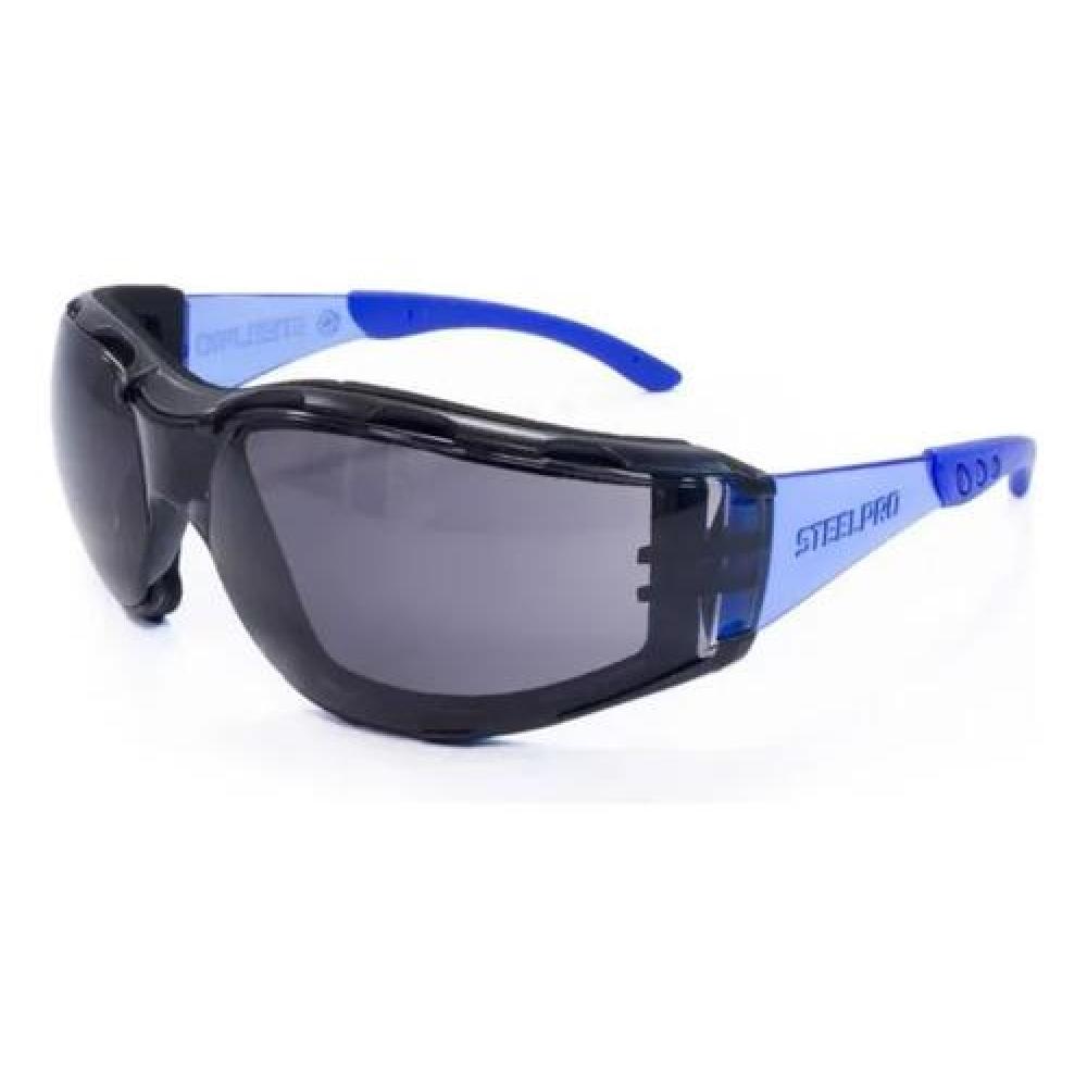 Kbeen - Pack 12 Lentes Seguridad Hermítico Oscuro Negro