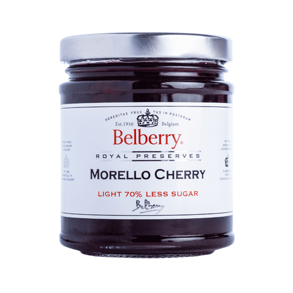 Mermelada de Guinda bajo en azúcar Belberry 1 x 210 gr