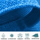 thumbnail image 3 of Toldo vela de sombra Shade&Beyond 305 x 396 cm, 185 g/m², azul, 3 of 8