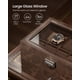 thumbnail image 4 of Caja para relojes SONGMICS organizadora de 20 compartimentos con tapa de vidrio y cierre, 4 of 6