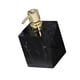 thumbnail image 3 of Dispensador de jabón, bomba de espuma, botella de loción, champú, ducha, dispensador de jabón de manos reutilizable rústico, dispensador de jabón líqu Oro negro, 3 of 5
