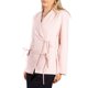 thumbnail image 3 of Jess by Meiko Chaquetas de Mujer Mangas Largas Solapa Muesca Doble Lazo Envolvente Blazer de Oficina M Rosa Bebé, 3 of 6