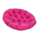 thumbnail image 1 of Cojín de silla papasan silla de huevo de 20 pulgadas cojín de canasta colgante silla colchón de silla de jardín grueso para habitaciones familiares du Rosa roja, 1 of 5