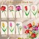 thumbnail image 2 of Set de construcción con forma de ramo de flores GoStock Rose Tulips con 680 bloques, 2 of 7