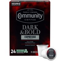 Coffee Pods Community Coffee Dark & Bold Espresso Roast 24