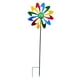 thumbnail image 4 of Hilanderos De Molino De Viento Al Aire Libre De Hierro Con Regalos Caprichosos De Jardín De Estaca De Tierra, 4 of 5