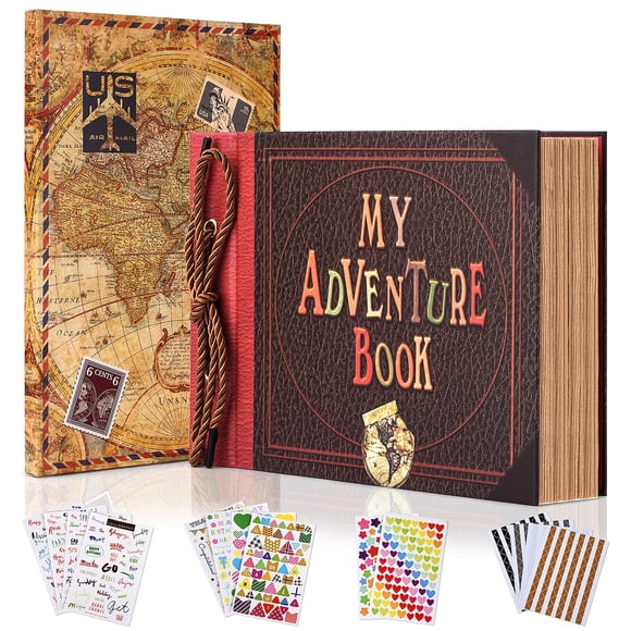 Adventure Scrapbook FEIYU BUY 26x18x1 cm Tapa dura