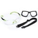 thumbnail image 1 of Gafas de seguridad 3M Solus serie 1000, lentes transparentes, verde/negro, 1 of 3
