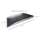 thumbnail image 3 of Plancha Churrasquera Acero Inox 28x42 Color Plata, 3 of 3