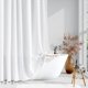 thumbnail image 1 of Cortina de ducha Dynamene Boho Farmhouse blanca 180x180 cm, 1 of 8