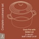 thumbnail image 2 of Olla holandesa BAKKENMASTER de hierro fundido esmaltado 5,7 L apta para horno, 2 of 9