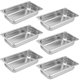thumbnail image 1 of Recipiente de Cocina SINJEUN 1/3 de Acero Inoxidable, 1 of 7