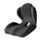 thumbnail image 4 of Cojín de Asiento con Soporte Lumbar de Espuma Viscoelástica Diseño Ergonómico Cubierta Transpirable Acolchado Portátil para Silla de Oficina Y Automó Negro, 4 of 5