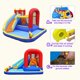 thumbnail image 5 of Castillo inflable con tobogán de agua JOYLDIAS 370x360x230 cm, 5 of 9