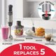 thumbnail image 3 of Mueller Multistick 5-in-1 Immersion Blender Handheld, 12-Speed, 3 of 3