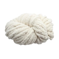Magideal - Hilo Grueso De Chenilla, Hilo Súper Voluminoso, Hilo Grueso Lavable, Fibras Acrílicas Para Cama, Brazo De Ganchillo, Cojín Para Sofá Tejido Beige