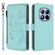 thumbnail image 2 of Funda Cartera Mariposa para [Xiaomi Redmi Note 15 Pro Plus 5G] con Soporte y Cremallera Verde menta, 2 of 6