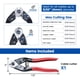 thumbnail image 2 of Cortacables Muzata CT15 para cable de acero inoxidable de 5/32", 2 of 5