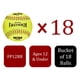 thumbnail image 2 of Softballs Rawlings NC12BB Fastpitch, paquete de 12 pulgadas y 18 con balde, 2 of 7