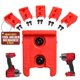 thumbnail image 1 of Soporte de herramientas PERCH para herramientas inalámbricas Milwaukee M18/18V x6, 1 of 7