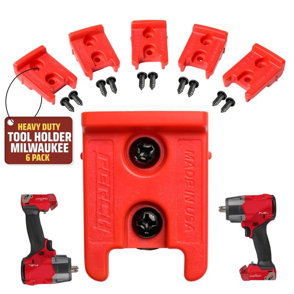 Soporte de herramientas PERCH para herramientas inalámbricas Milwaukee M18/18V x6