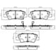 thumbnail image 1 of Pastillas Freno para auto COMLINE CBP32161, 1 of 3