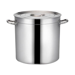 Bothyi - Olla De Inducción De Utensilios De Cocina De Acero Inoxidable Para Comedores, Hotel, Hogar, 40Cm