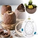thumbnail image 2 of Pack X2 molde huevo pascua craquelado Moldes Chocolate Policarbonato forma de huevo, 2 of 9