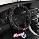 thumbnail image 2 of Funda De Volante Kuromi Negra Para Coche De 14 5 A 15 5 Cm, 2 of 7