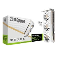 Tarjeta De Video Zotac Gaming Nvidia Geforce Rtx 5070 Ti Solid Core Oc White, 16Gb Gddr7