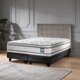 thumbnail image 1 of Cama Europea Majesty King + Respaldo Design Gris Base Dividida, 1 of 5