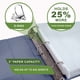 thumbnail image 5 of Ver Binder Samsill Earth's Choice, anillos en D duraderos de 3 pulgadas, paquete de 2, 5 of 6
