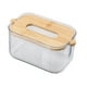 thumbnail image 1 of Caja De Pañuelos Con Contenedor De Cubierta De Bambú Moderno Para Baño, Inodoro, Restaurante, Blanco, 1 of 3