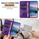 thumbnail image 3 of Funda Cartera para iPhone 16 Tarjetero Soporte Magnético y Correa Morado, 3 of 5