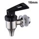thumbnail image 1 of Grifo de repuesto para dispensador de cerveza, pico de acero inoxidable, fácil instalación, excelente flujo continuo, alternativa robusta y elegante (16 mm), 1 of 8