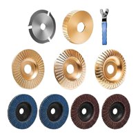 Ioensy - Discos De Amoladora Angular, Práctica Herramienta De Muñón, Muelas Abrasivas Para Cortar Y Tallar