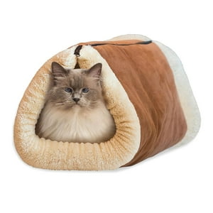 Importclick - Cama Mascotas Túnel Gatos Lavable 2 En 1