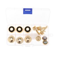 Magideal - Botones De Presión De Válvula De Trompeta Piezas De Repuesto Tapas De Válvula De Trompeta De Superficie Lisa Duraderas Profesionales Musicales Para , B B